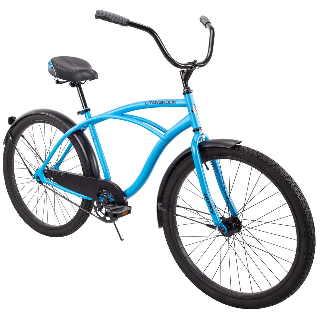 26 Inch Matte Blue Cruiser Bike M191