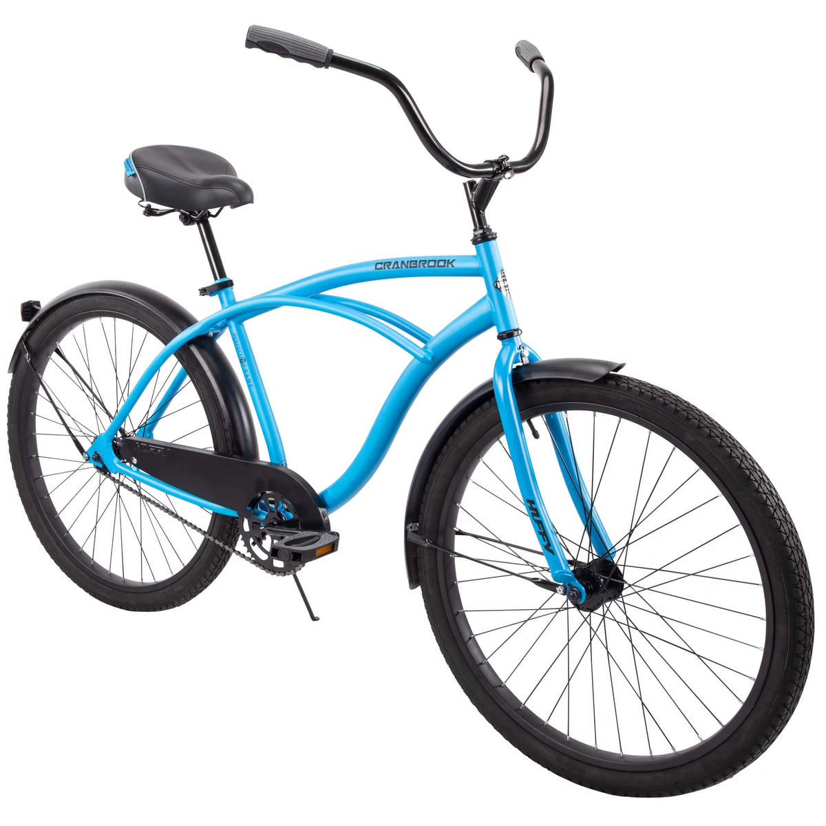 26 Inch Matte Blue Cruiser Bike M191