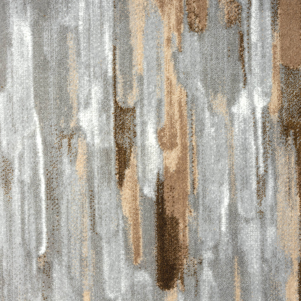 4 x 6 Grey Brown Area Rug A96106