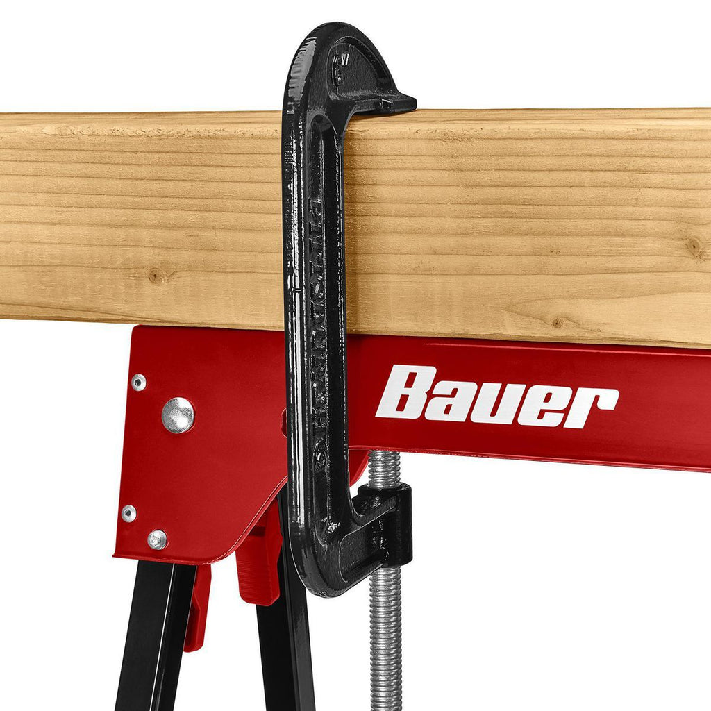 29 in. Steel Folding Sawhorse T534983