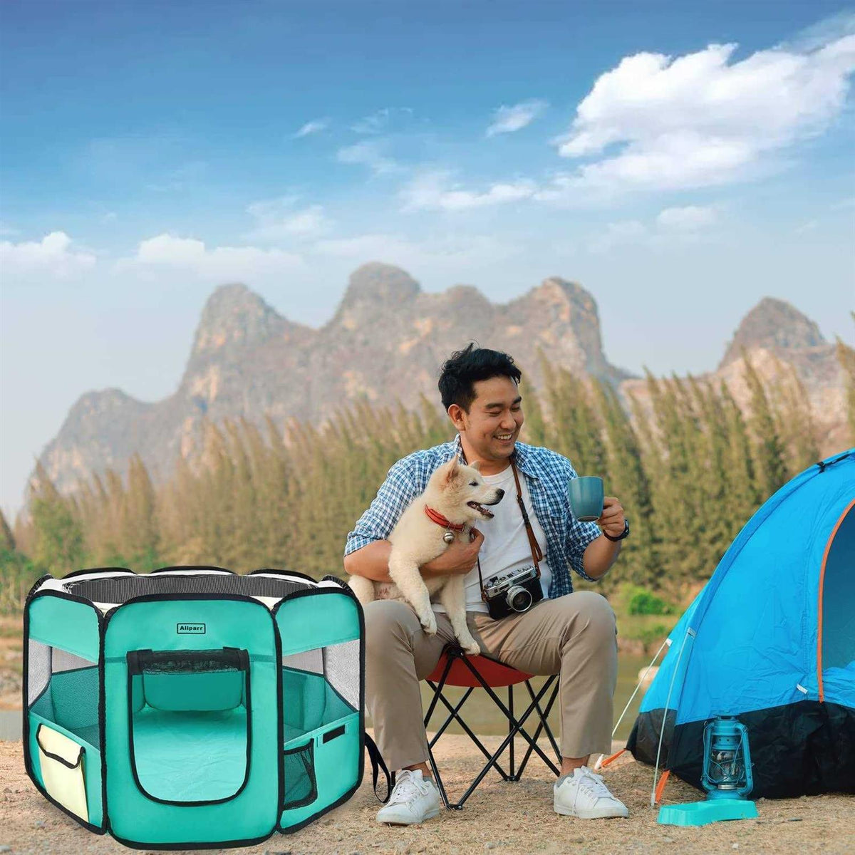 Portable Foldable Pet Playpen S4467