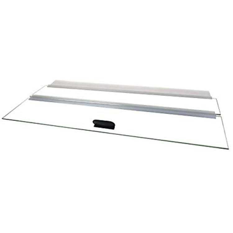 Glass Canopy 2 Piece Set for Aquarium Fish Tank O5830