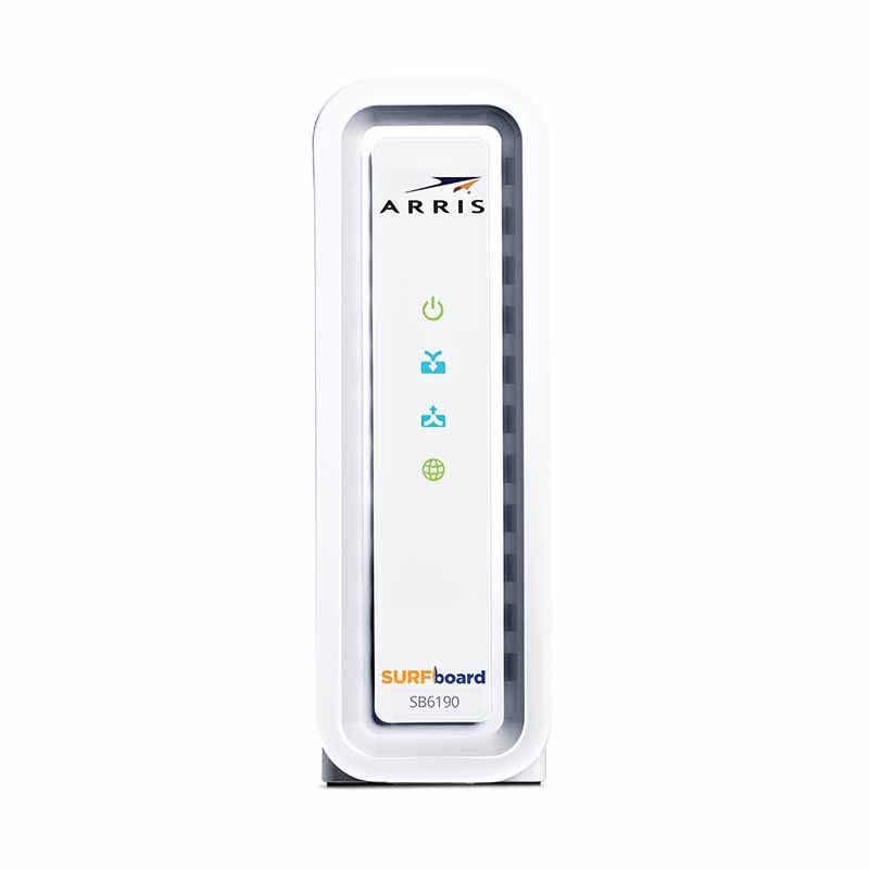 Docsis 3.0 Cable Modem, 1.4 Gbps White N816