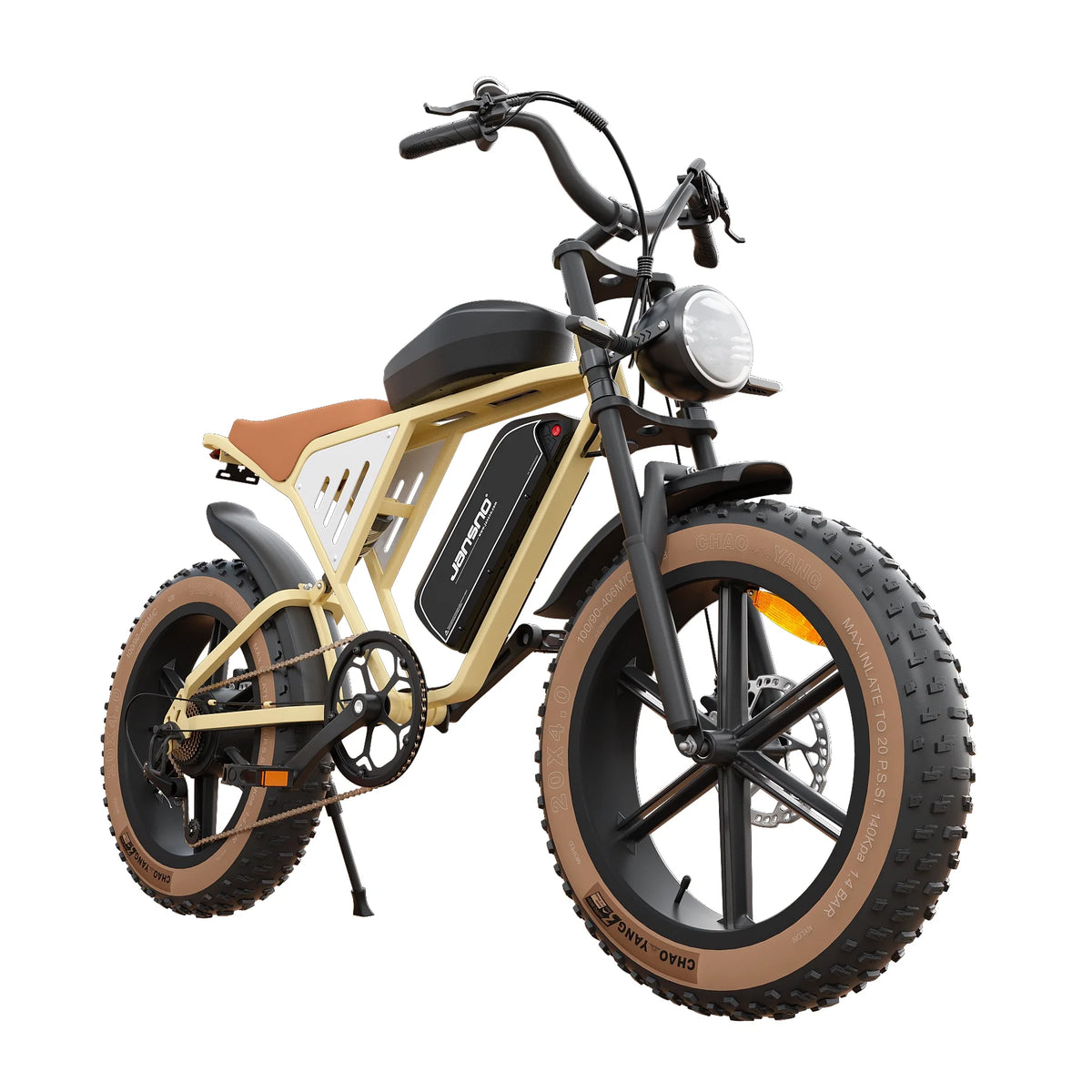 20" Fat Tire 750W Electric Bike with Dual Battery 7-Speed X3289