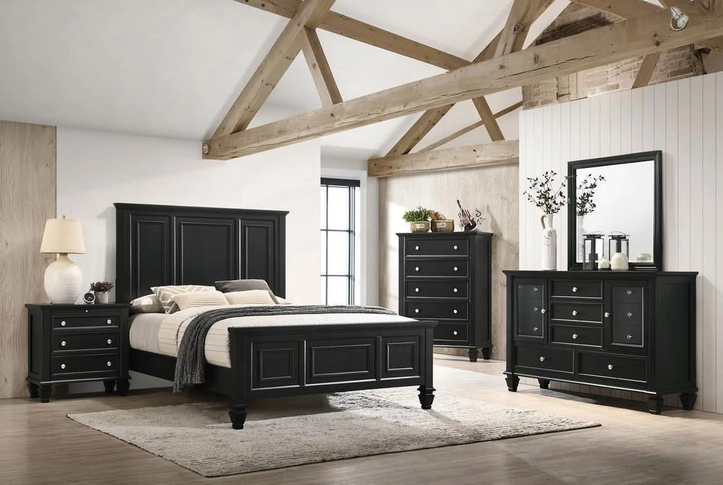 Bedroom Set with High Headboard I614321
