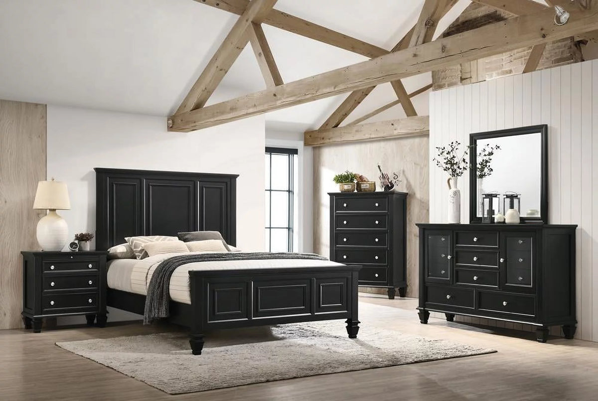 Bedroom Set with High Headboard I614321