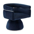 Blue Velvet Accent Chair X183348