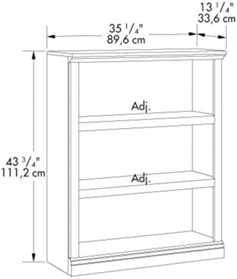 3 Shelf Bookcase in Select Cherry S7592