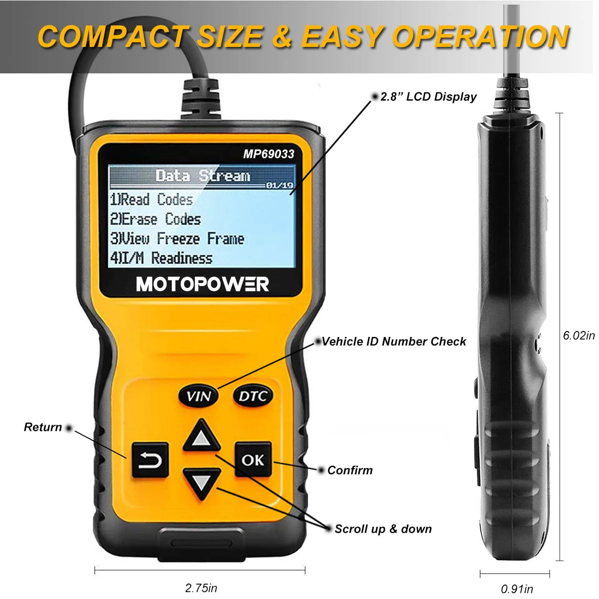 OBD2 Scanner Car Diagnostic Scan Tool S717