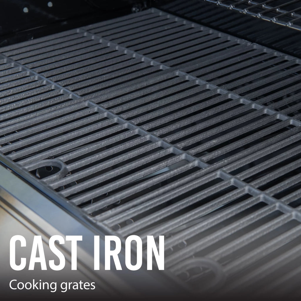 6 Burner Propane Gas Grill in Black G920