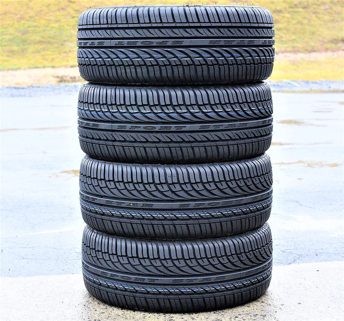 Set of 4 235/65R18 106H All Season Performance Tires V4543