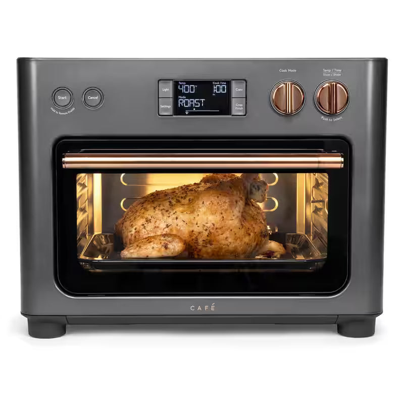Matte Black 1,800 W Toaster Oven with 14 Modes B467418