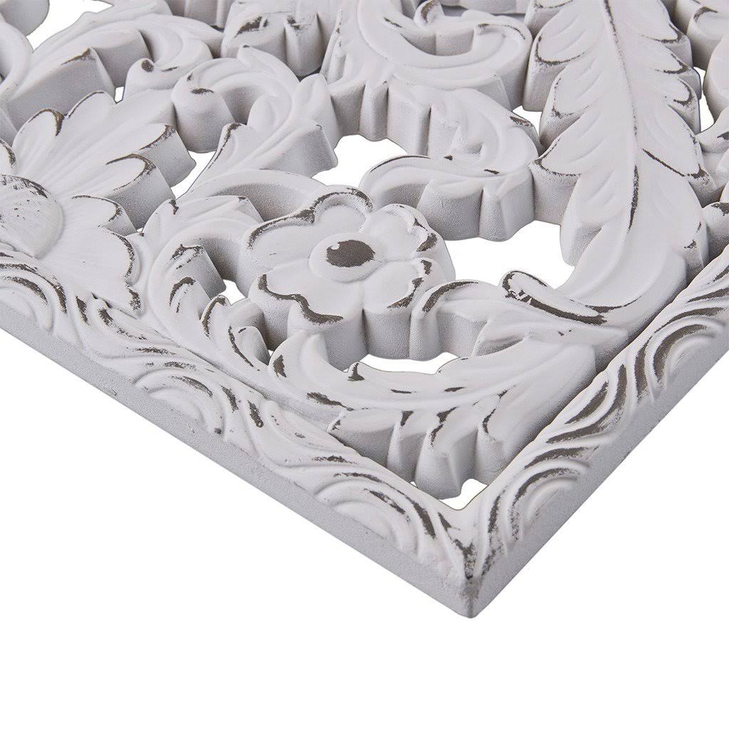 Botanical Panel Carved Wall 2 Piece Set Y783