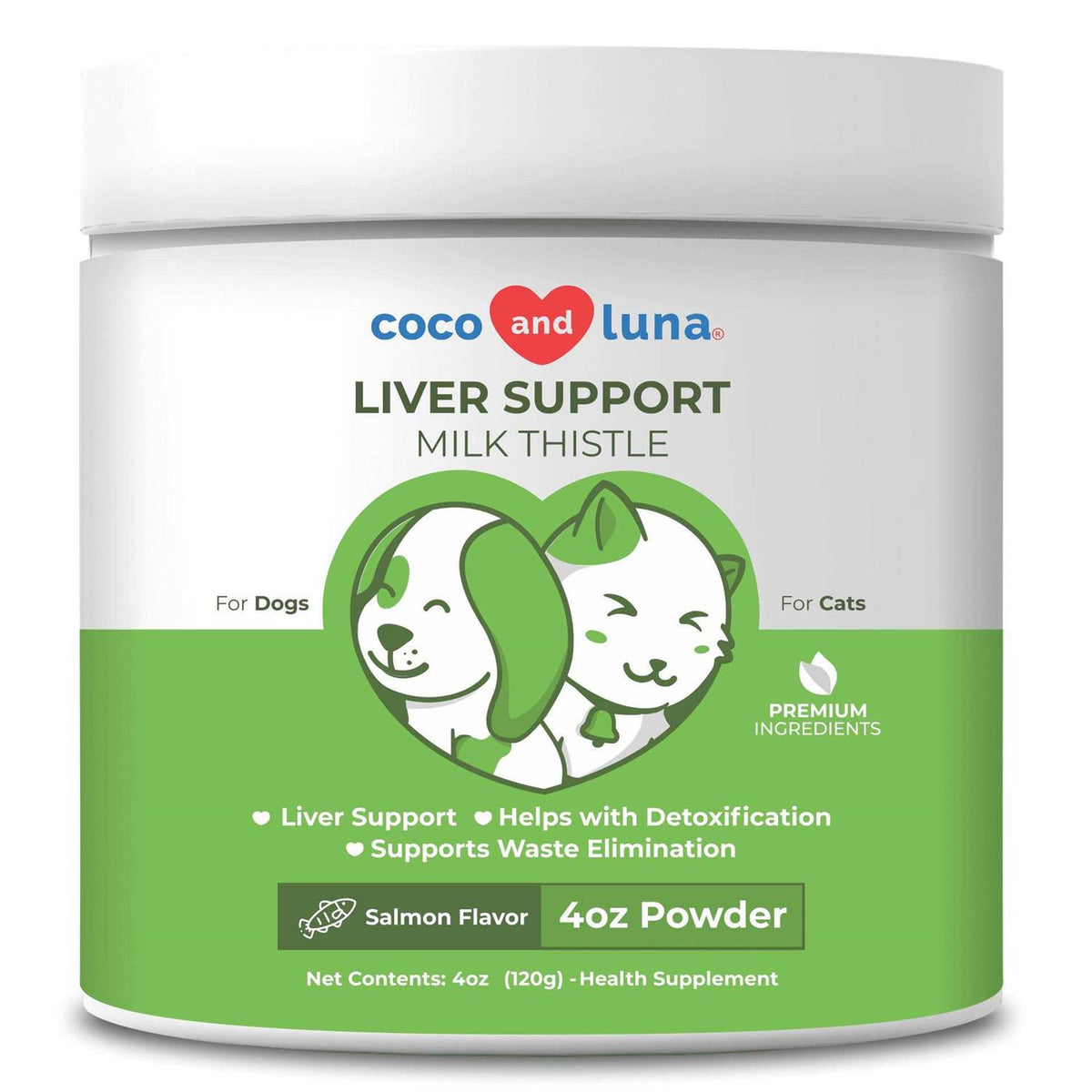Milk Thistle for Cats 4oz Powder Y3454