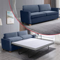 Velvet Full Size Pull Out Sofa Bed I847