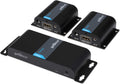 130ft 1080p 1x2 HDMI Extender Splitter Over Ethernet Cable with IR Remote Control G340
