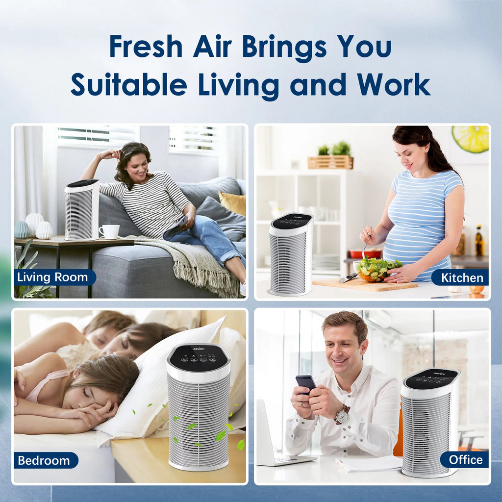 Air Purifier True HEPA Filter 3 Speeds V402794