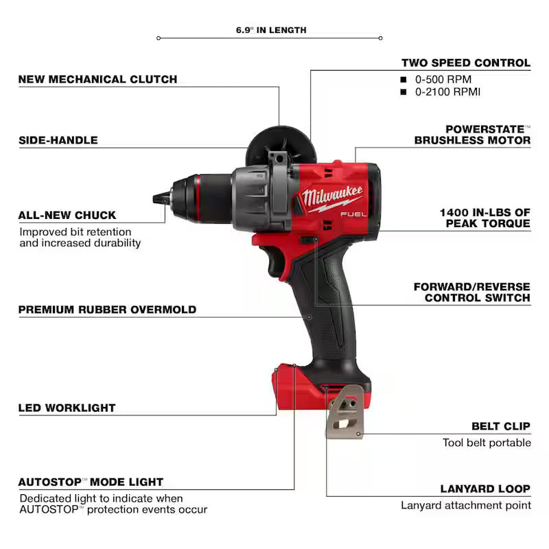 18-Volt Lithium-Ion Brushless Cordless Reciprocating Saw and Hammer Drill C58964