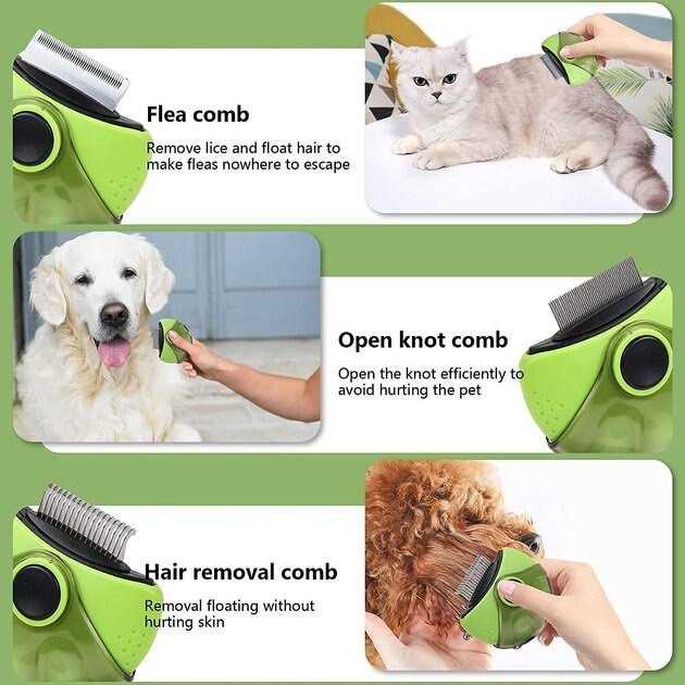 3 in 1 Grooming Brush Tool for Dogs & Cats G22898