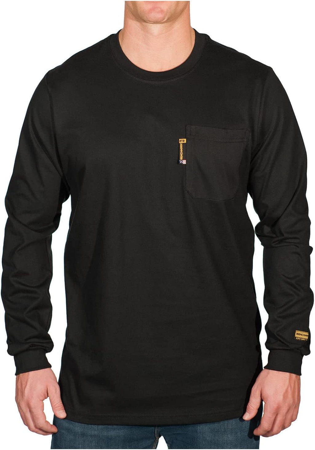 Flame Resistant Long Sleeve T-Shirt with Pocket C75074