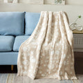 Chunky Knit Chenille Throw Blanket 50 x 60 A870013