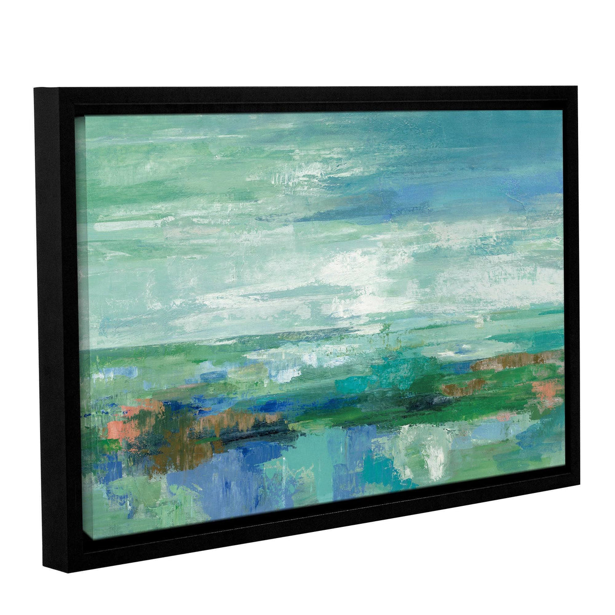 Emerald Bay Floater-framed Canvas X81615