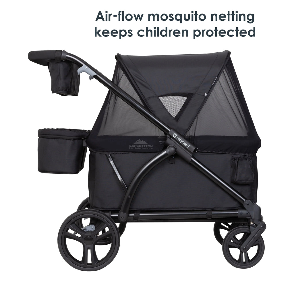 Gray Wagon Stroller V62275