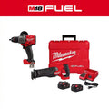 18-Volt Lithium-Ion Brushless Cordless Reciprocating Saw and Hammer Drill C58964