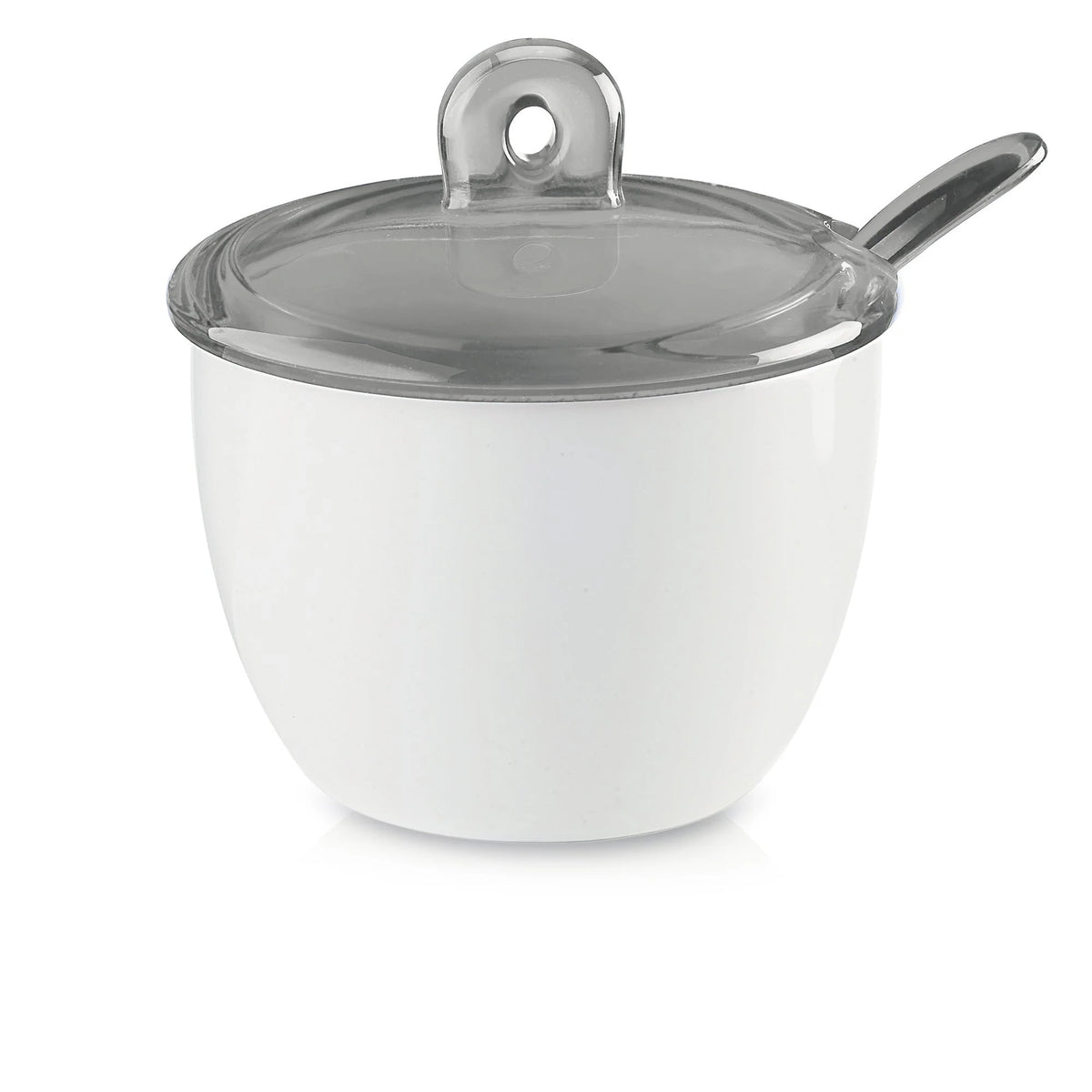 Sugar Bowl With Teaspoon Sky Grey B836722