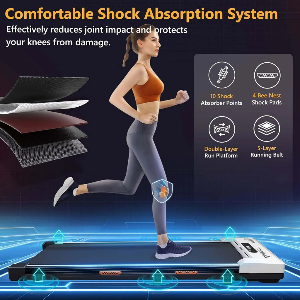 Under Desk Treadmill 2 in 1 Black T425