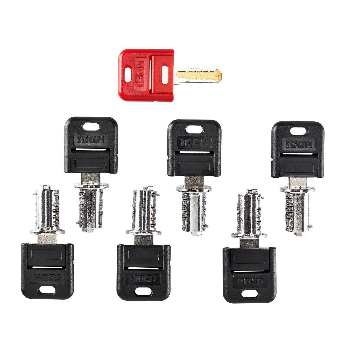 Toolbox Lock Set, 6 Pack H26000