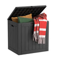 75 Gallon Waterproof Resin Outdoor Storage Box T5433