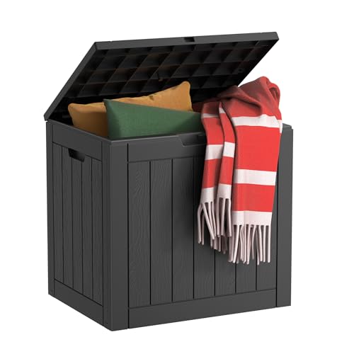 75 Gallon Waterproof Resin Outdoor Storage Box T5433