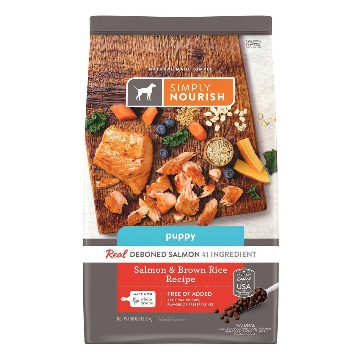 Dry Puppy Food Salmon P573189