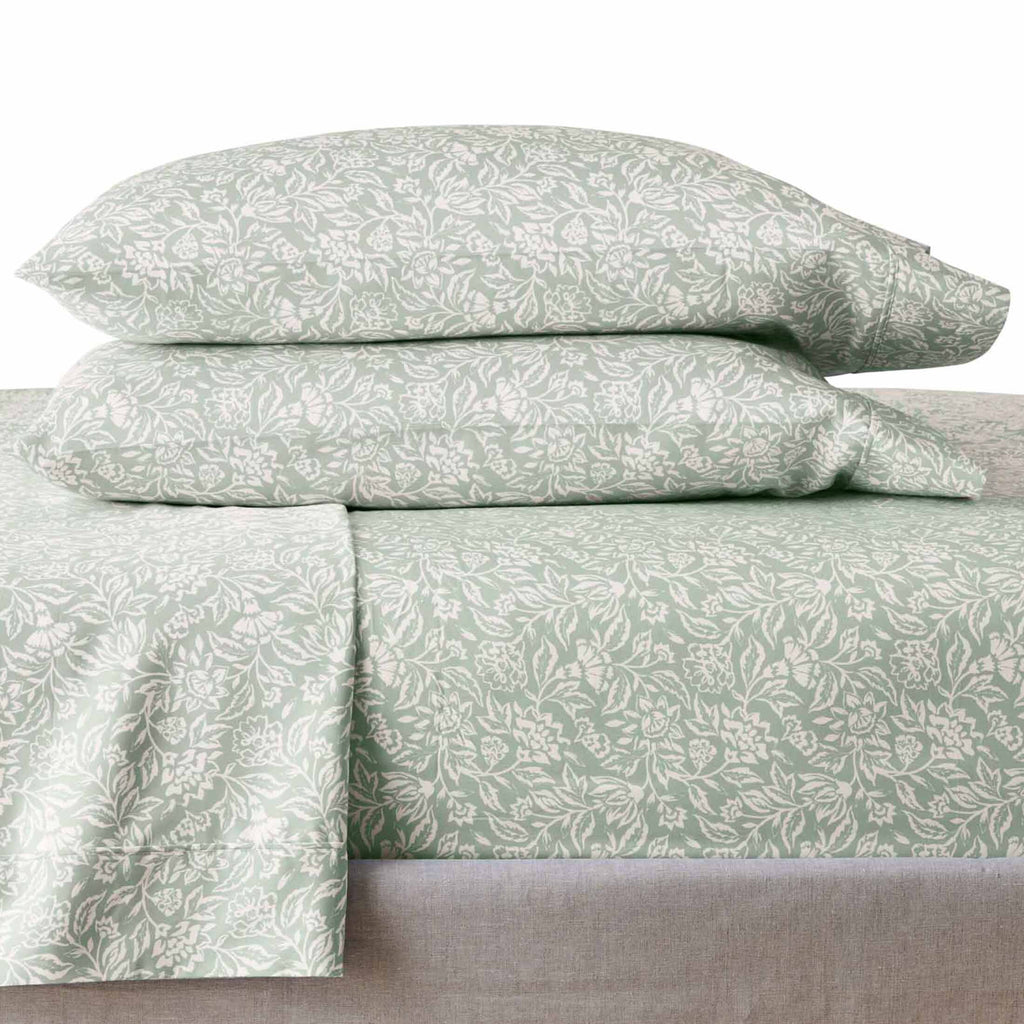 100% Cotton Sateen 300 Thread Count Queen Sheet Set N412