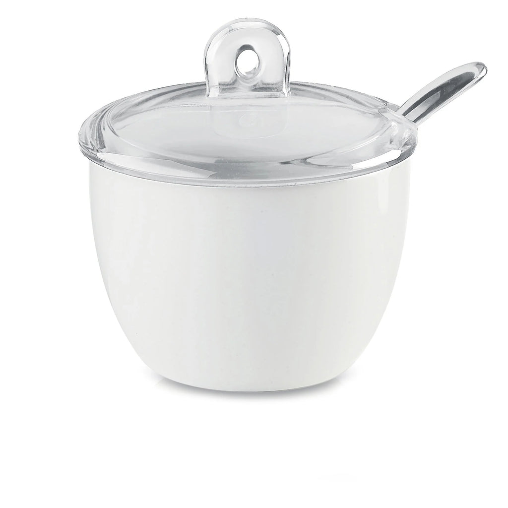 Sugar Bowl With Teaspoon Sky Grey B836722