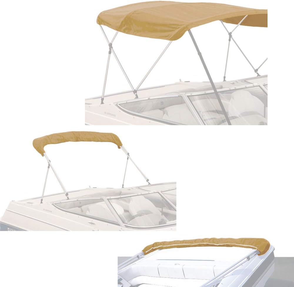 4 Bow Bimini Top Replacement Cover Marine Grade Canvas Q316036