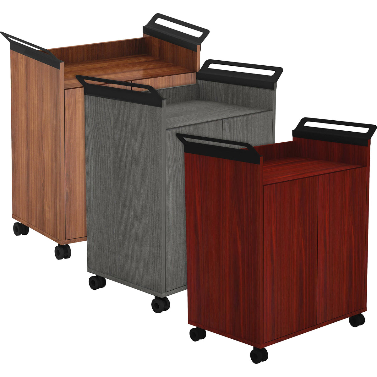 Laminate Mobile Storage Cabinet M486365