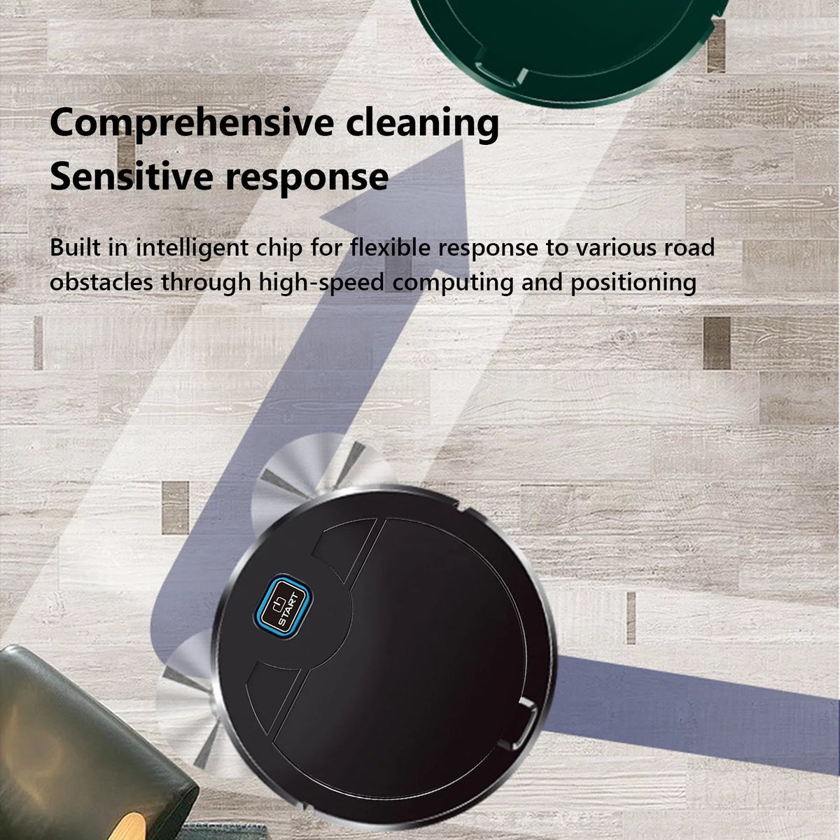 Robot Vacuum And Mop Combo, 3 In 1 Robotic Vacuum Cleaner J668106