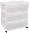 Wide 3 Drawer Cart H881554
