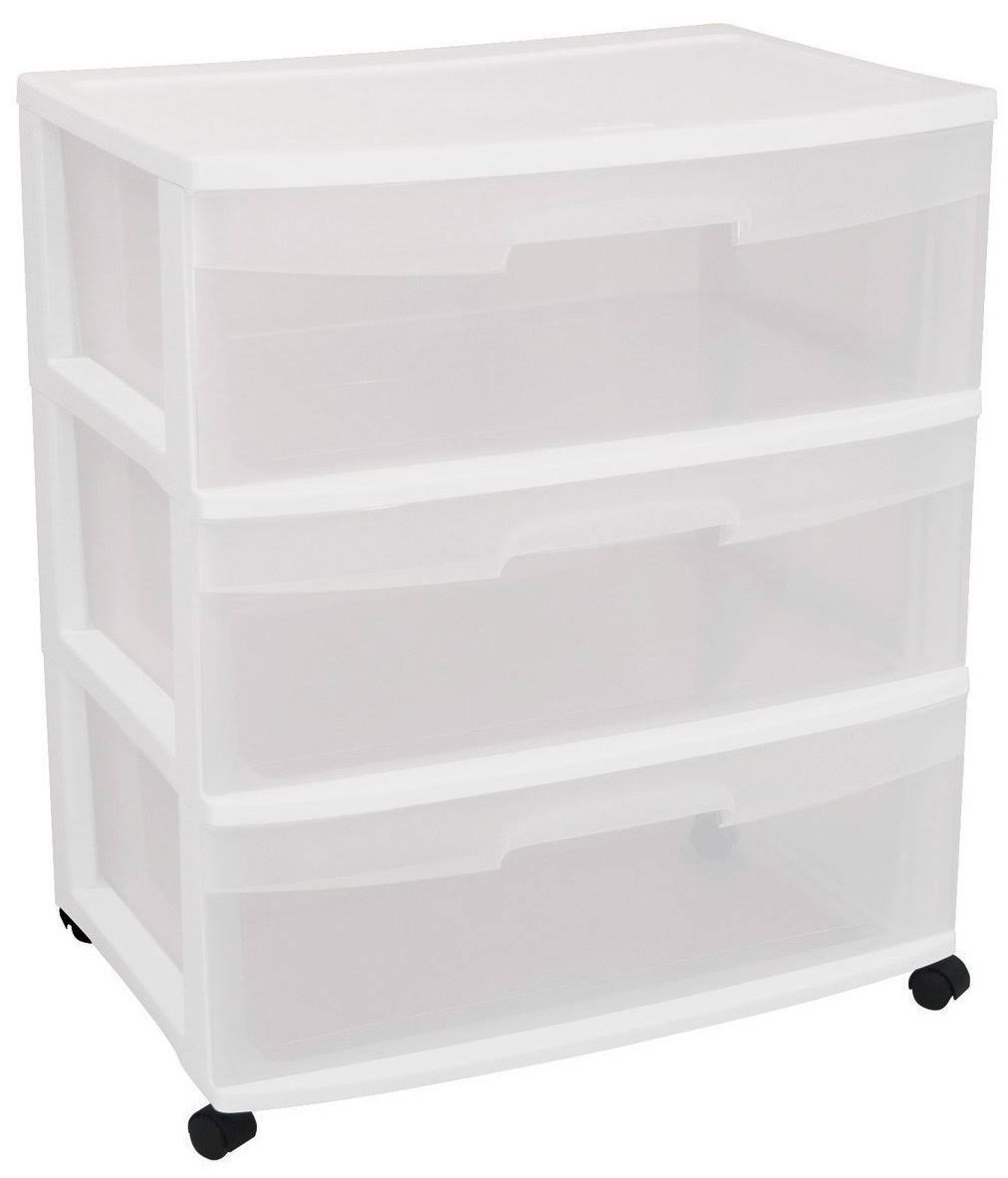 Wide 3 Drawer Cart H881554
