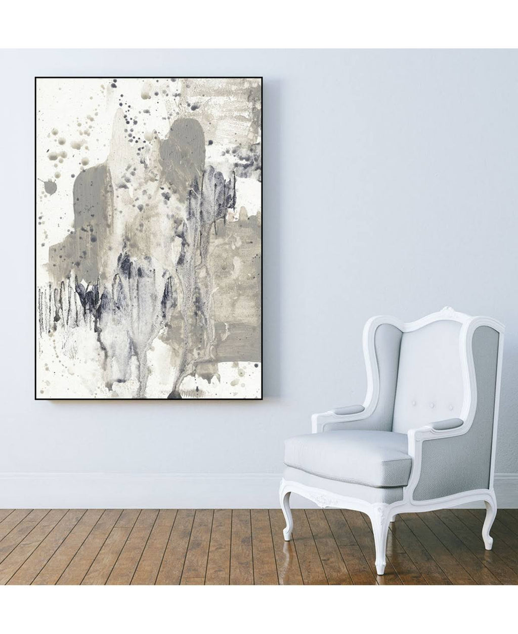 Framed Canvas Art Block D5555