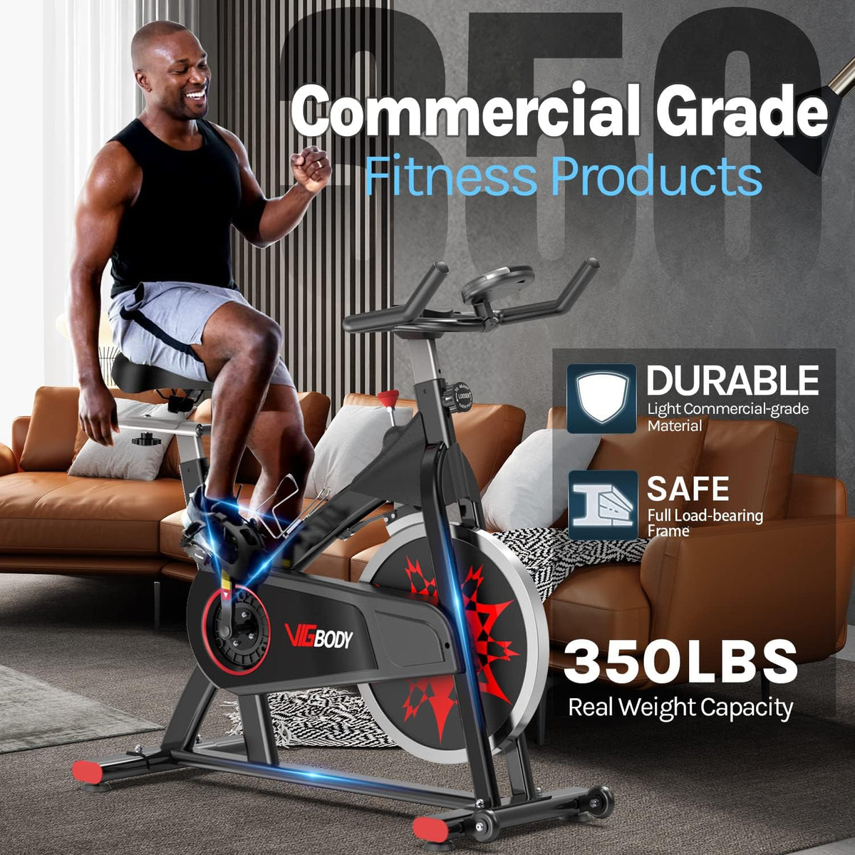 Adjustable Indoor Cycling Bike E979971