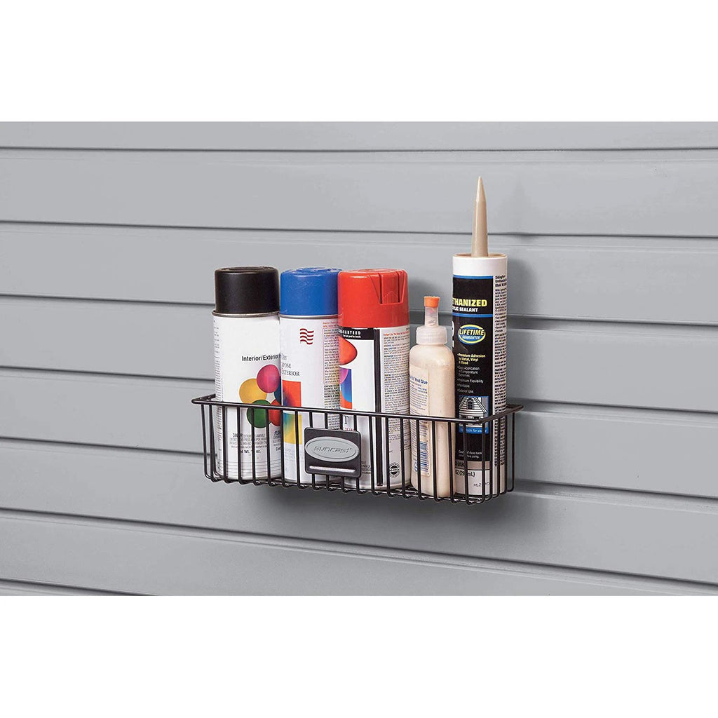 Black 2 Pack Metal Wire Shelf Basket V30199