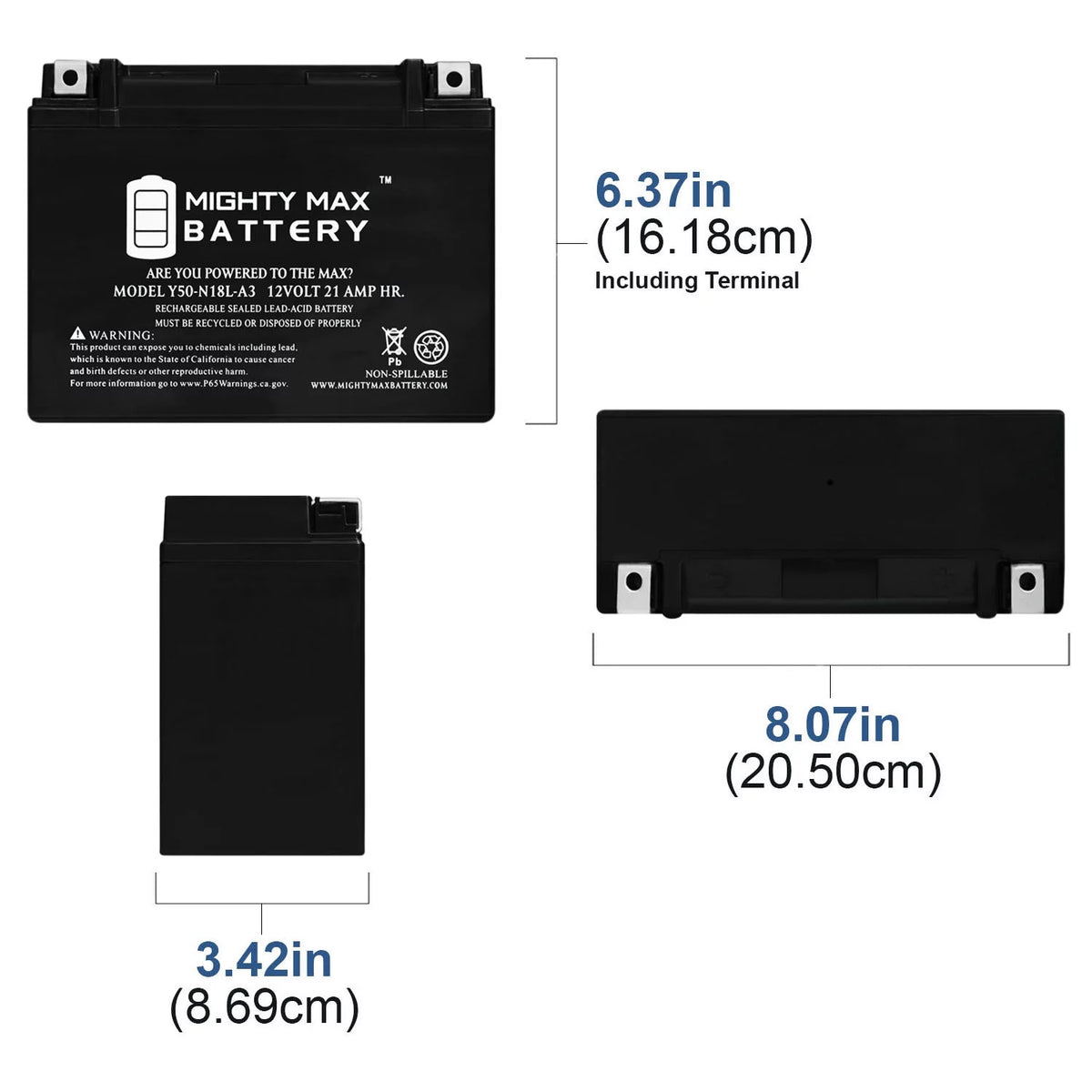 Power Sports Battery A19532