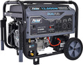 Heavy Duty Portable Dual Fuel Generator 9500 Rated Watts 12000 Peak Watts Q662