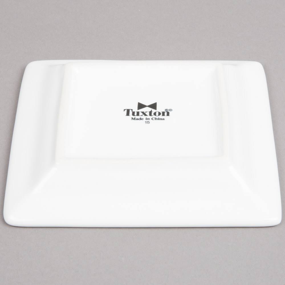 White Rectangular China Plate 12/Case N290017
