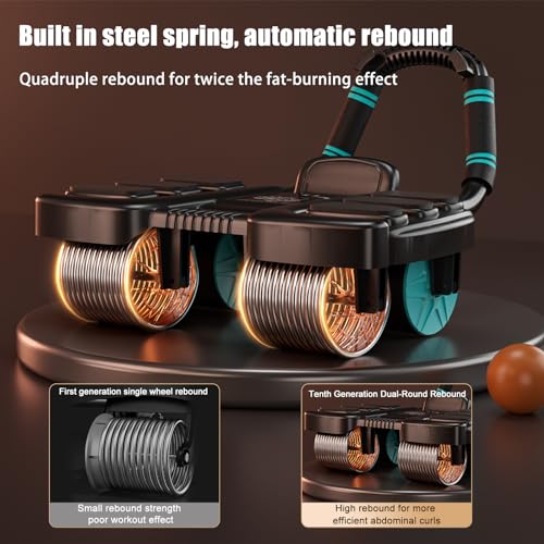 Ab Wheel Roller with Elbow Support B98049