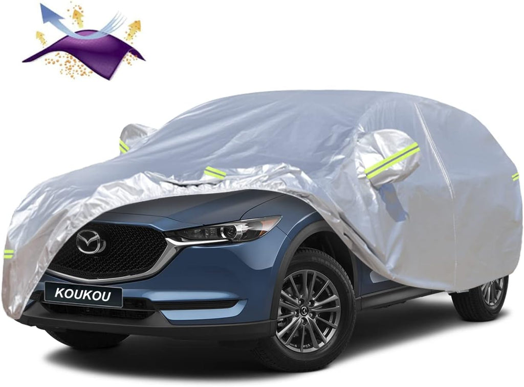 Oxford Car Cover Waterproof All Weather 193 X 72 X 59 inch S90572