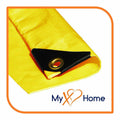 14 x 16 Yellow 12 Mil Heavy Duty Tarp P282754